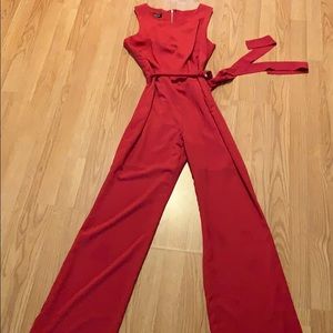 Red BeBe Jumpsuit size Small